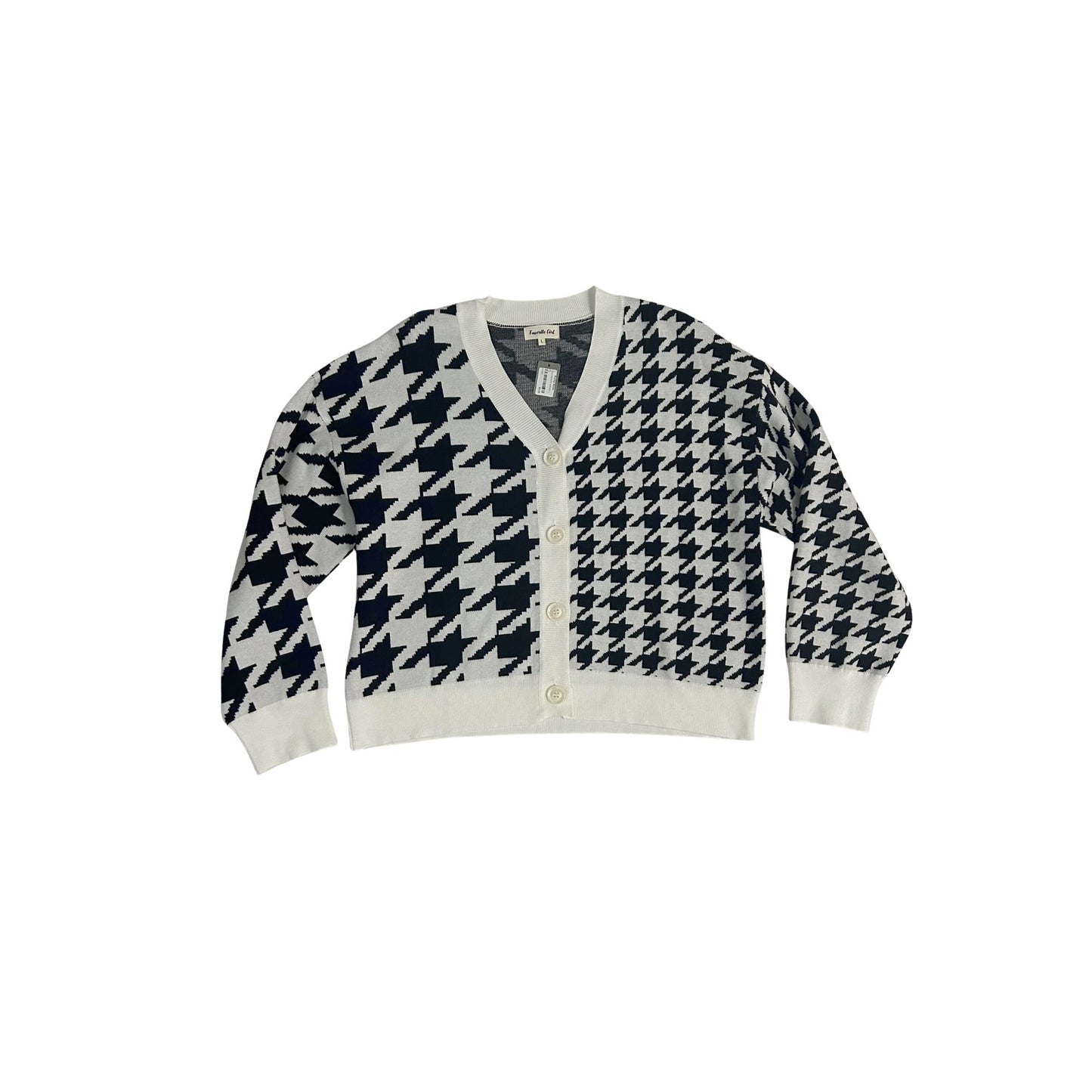 Houndstooth Cardigan