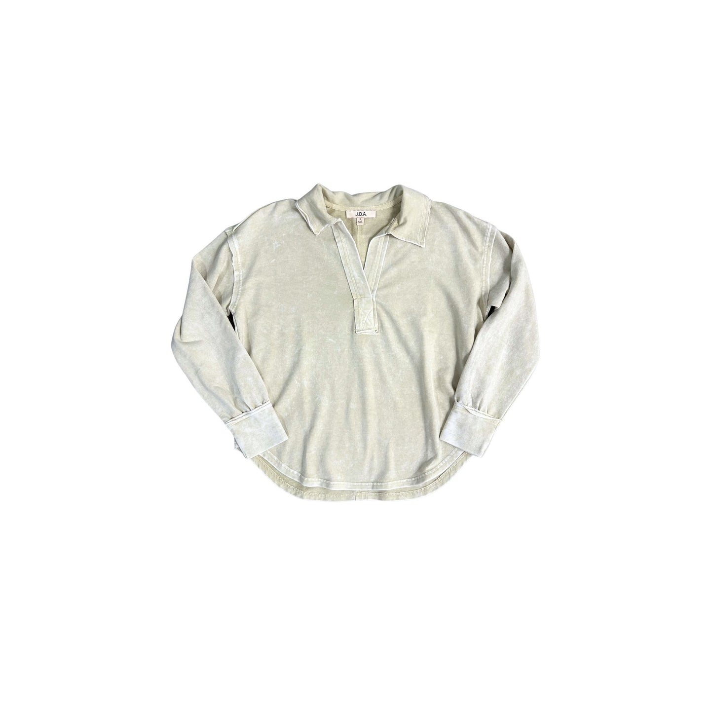 Washed Beige Pullover