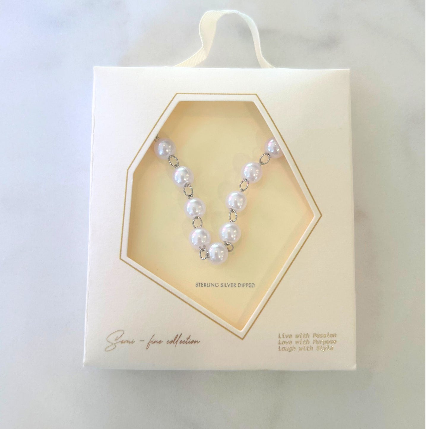 Jewelry: Sterling Silver Dipped Necklaces