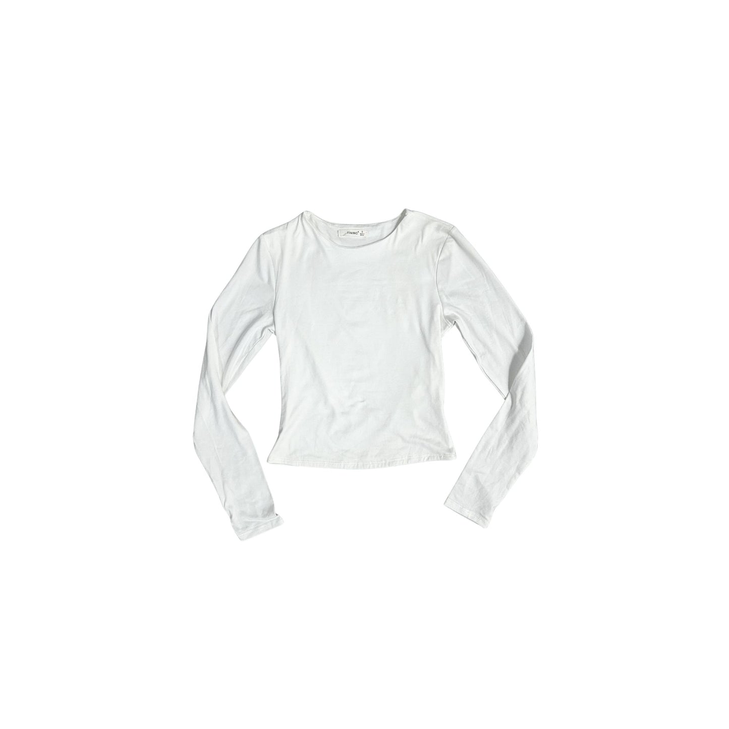 Skims Dupe Long Sleeve - White