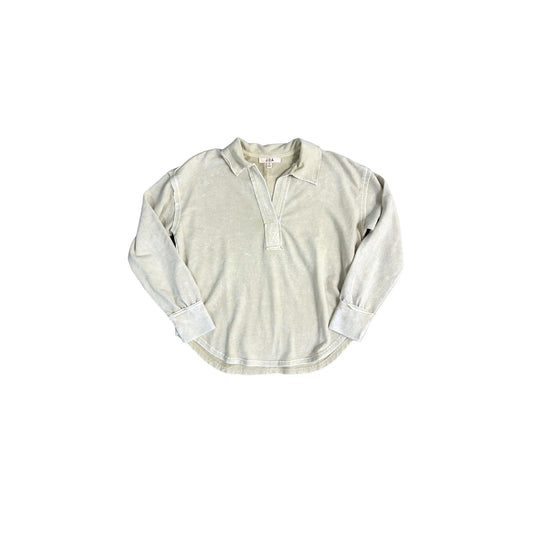 Washed Beige Pullover