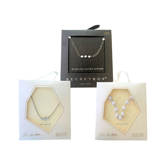 Jewelry: Sterling Silver Dipped Necklaces